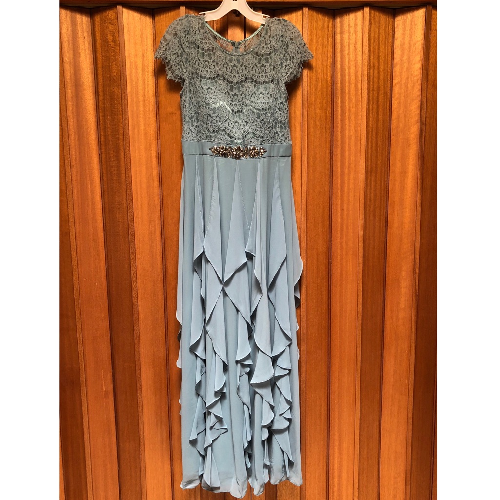 Nwt David’s Bridal - Beautiful Blue Dress